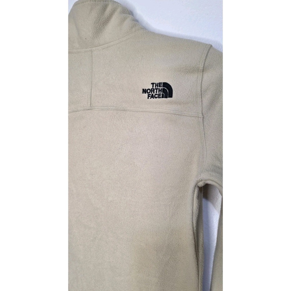 The North Face Women Glacier Fleece Dress Woman S Beige Winter Fall Long Sleeve - Picture 7 of 11